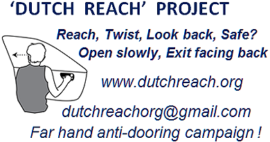 Dutch Reach Project Outreach/ Education/ & Contact business card.