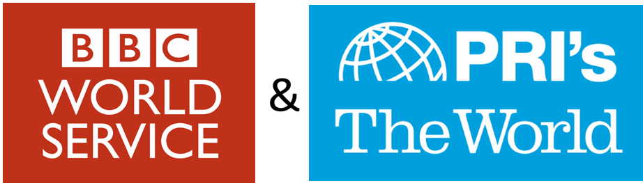 BBC & PRI The World's Logos