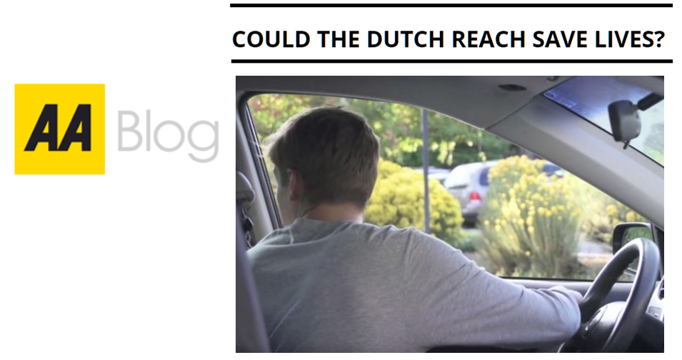 The AA Blog: Could the Dutch REach Save Lives?